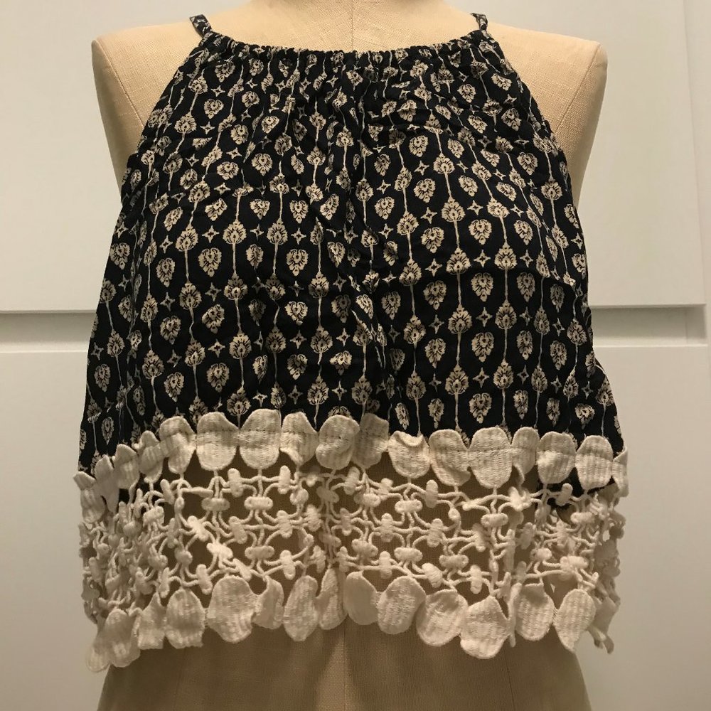 Crop Boho Knitted Tank